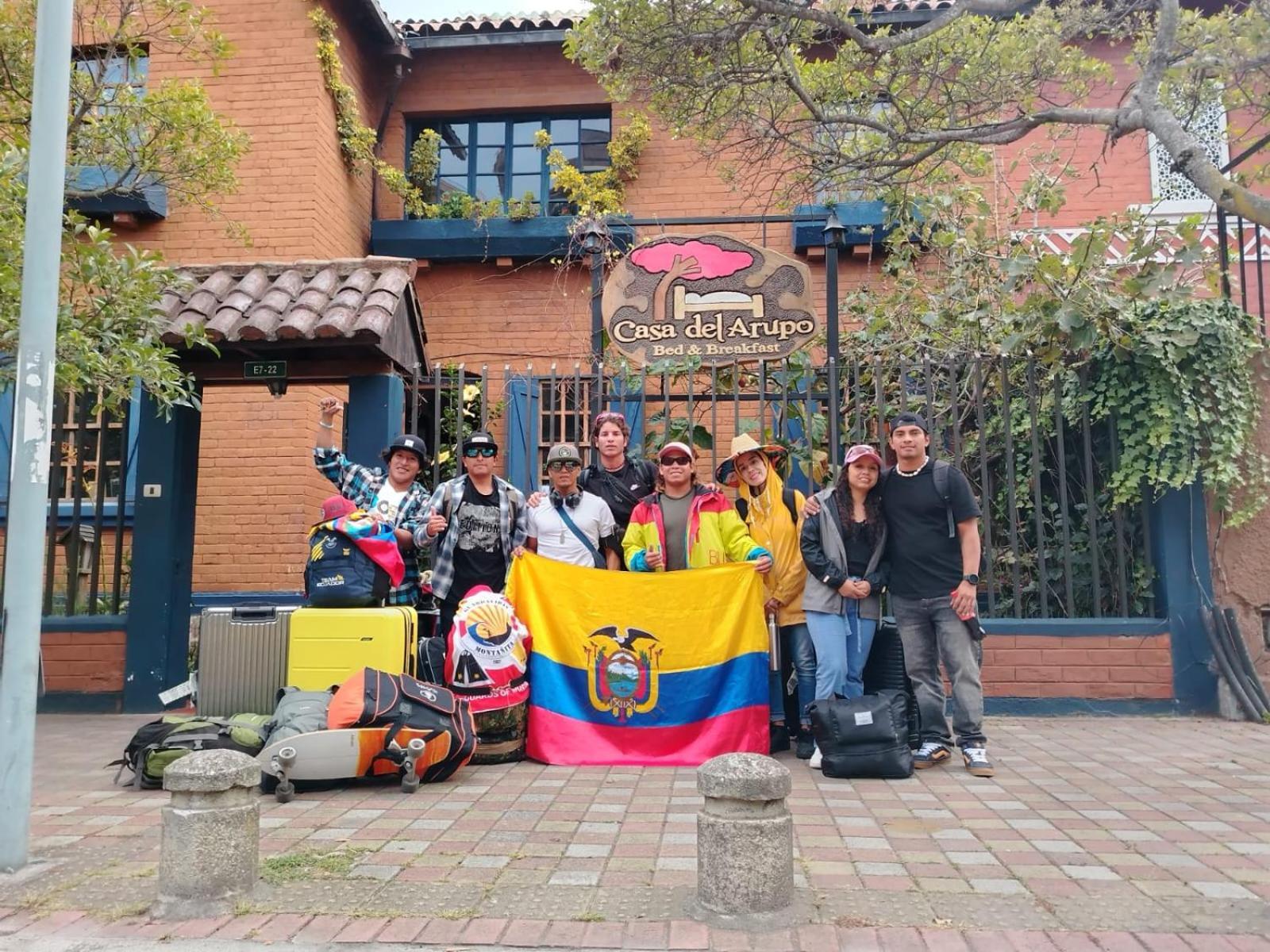 Casa Del Arupo B&B Quito Exteriör bild